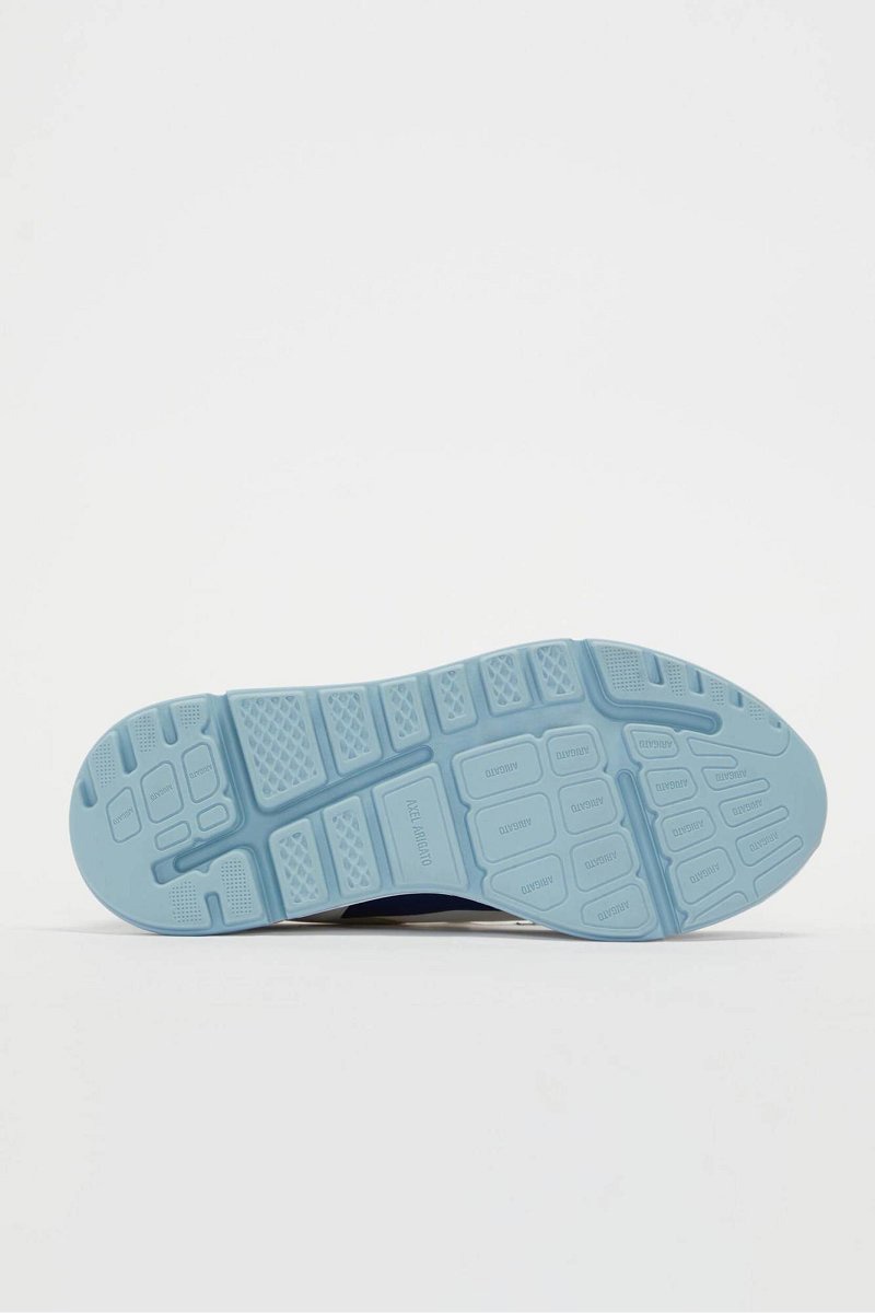 Basket Axel Arigato RUSH BEE BIRD Blanche Bleu Homme | SAB-10981417